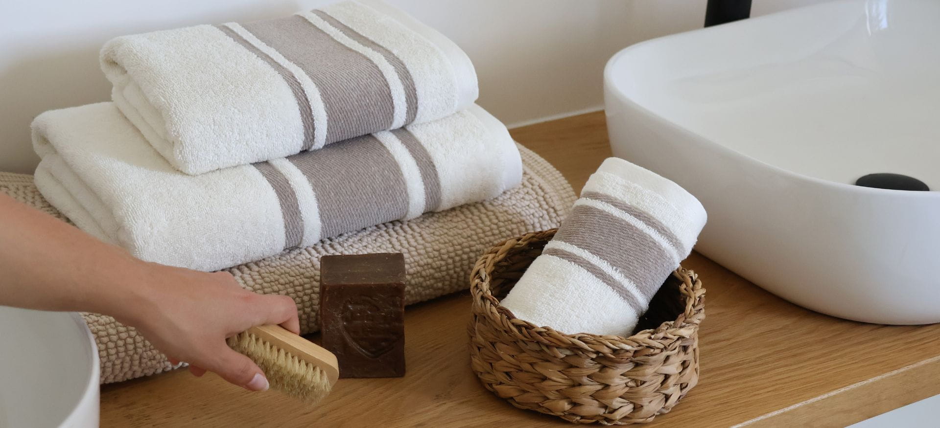 Serviettes de bain
